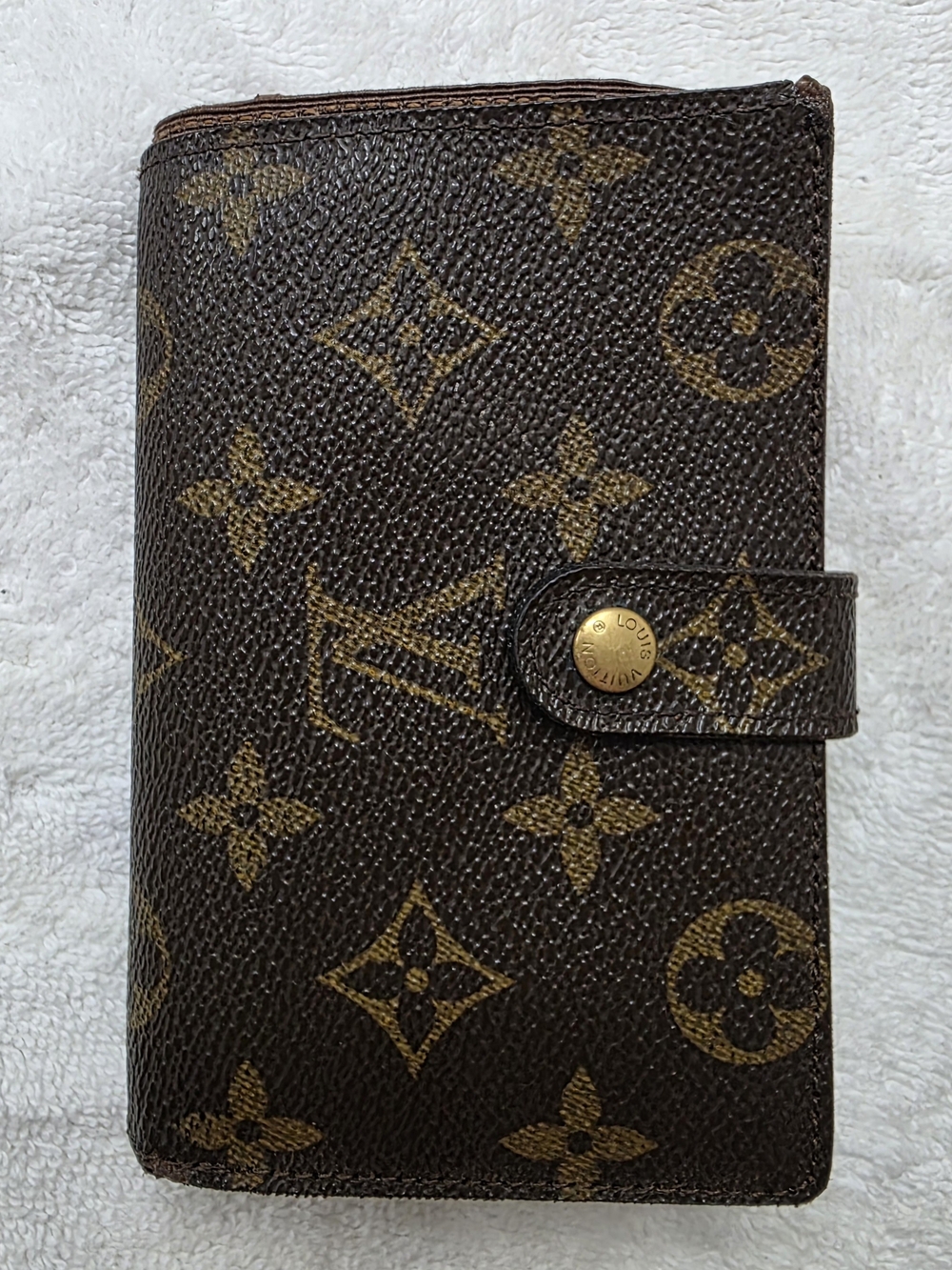 Louis Vuitton Monogram Canvas Port Feuille Vieonise French Purse Wallet